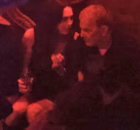 Kevin Costner Chats Up Mystery Woman at Raspoutine Night Club