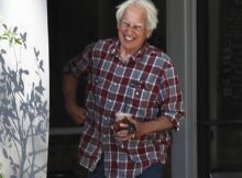 NCIS icon Mark , 73, looks  unrecognizable on rare public outing for ice cream with wife Pam