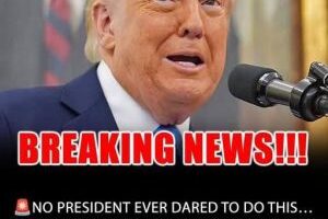 No President Ever Tried This. Trump Just Did — On Live Camera